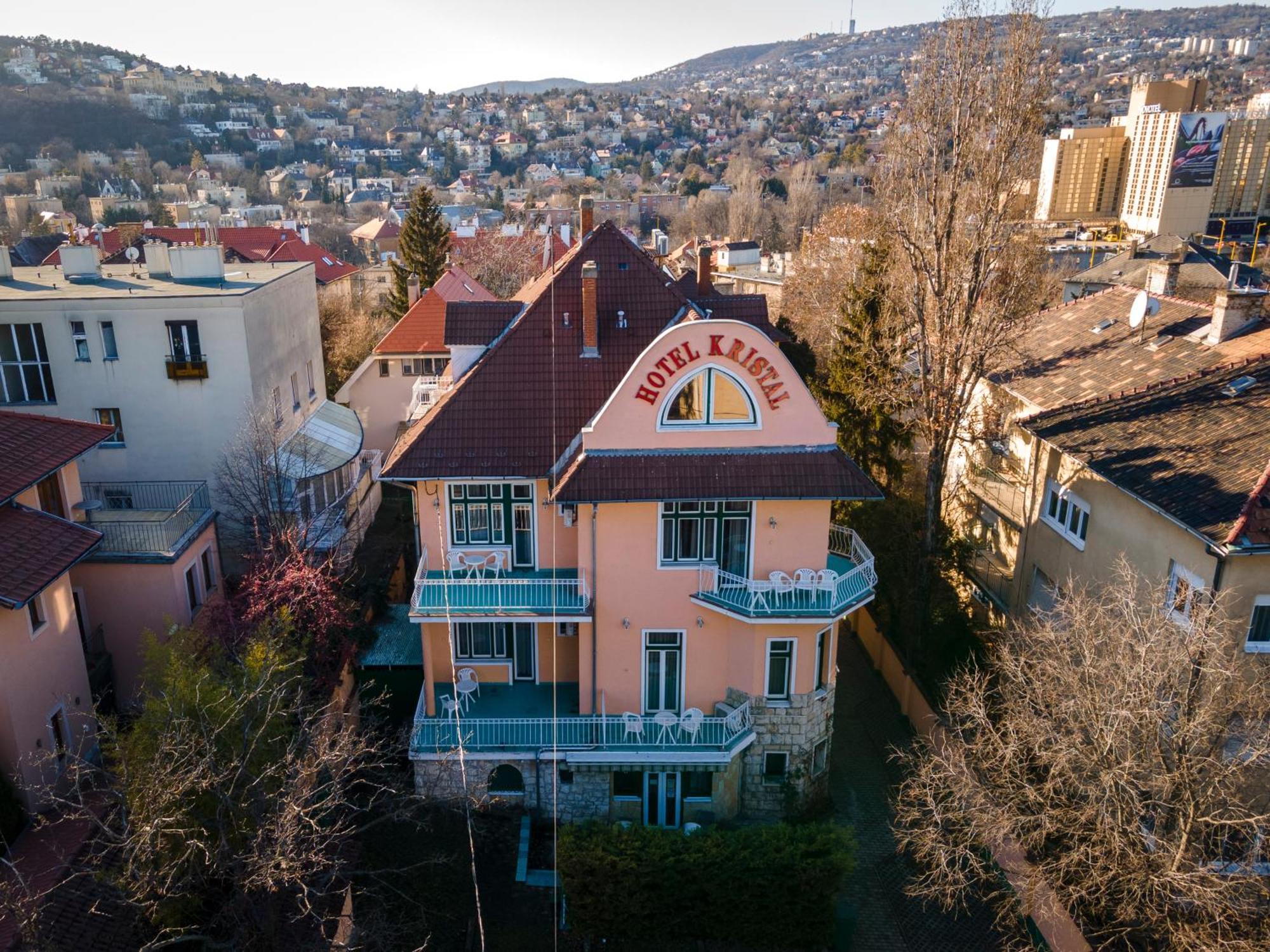 Hotel Kristal Gellert Hill Budapesta Exterior foto