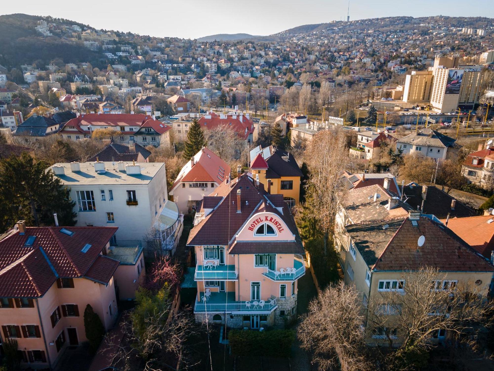 Hotel Kristal Gellert Hill Budapesta Exterior foto