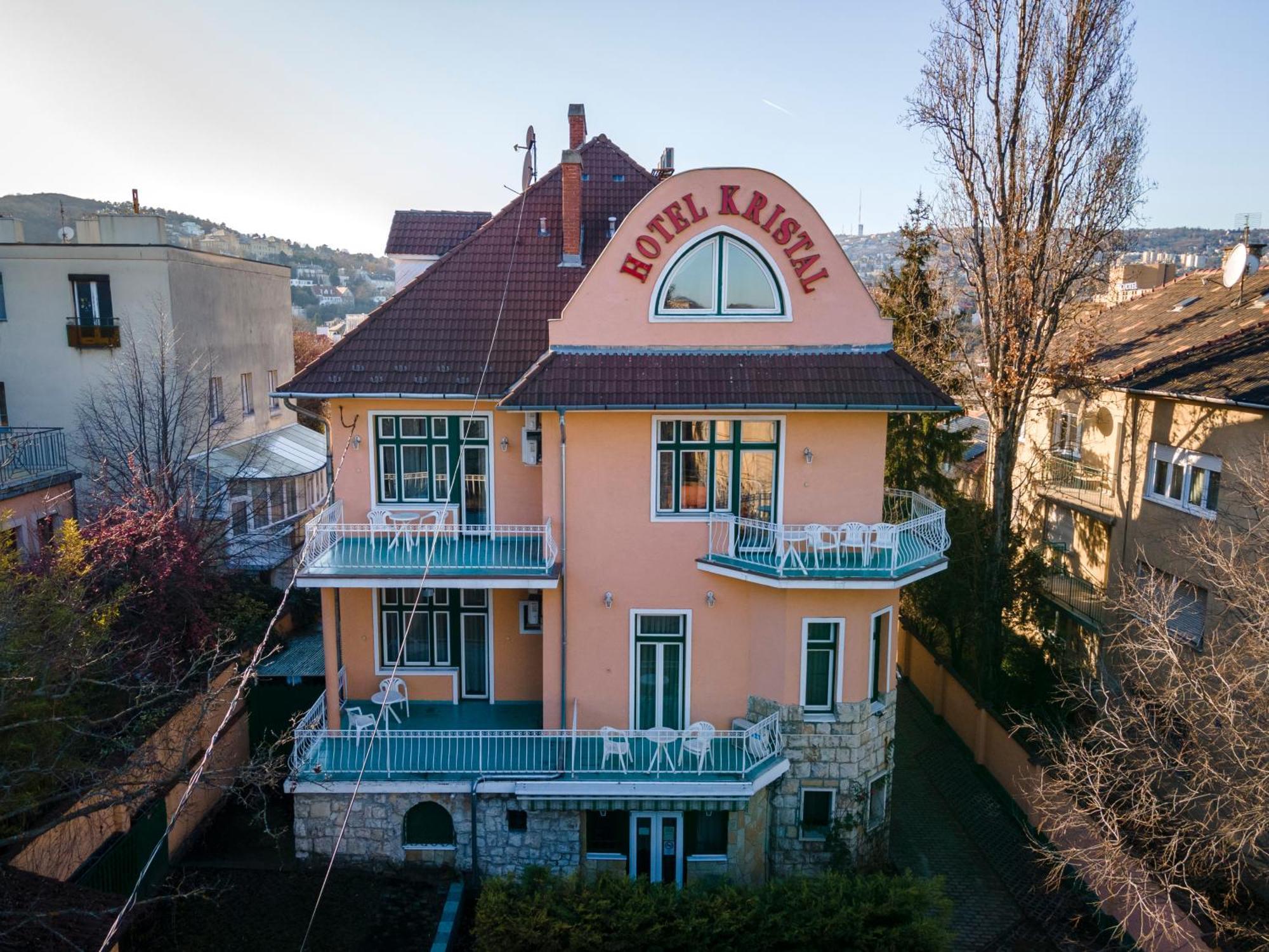 Hotel Kristal Gellert Hill Budapesta Exterior foto