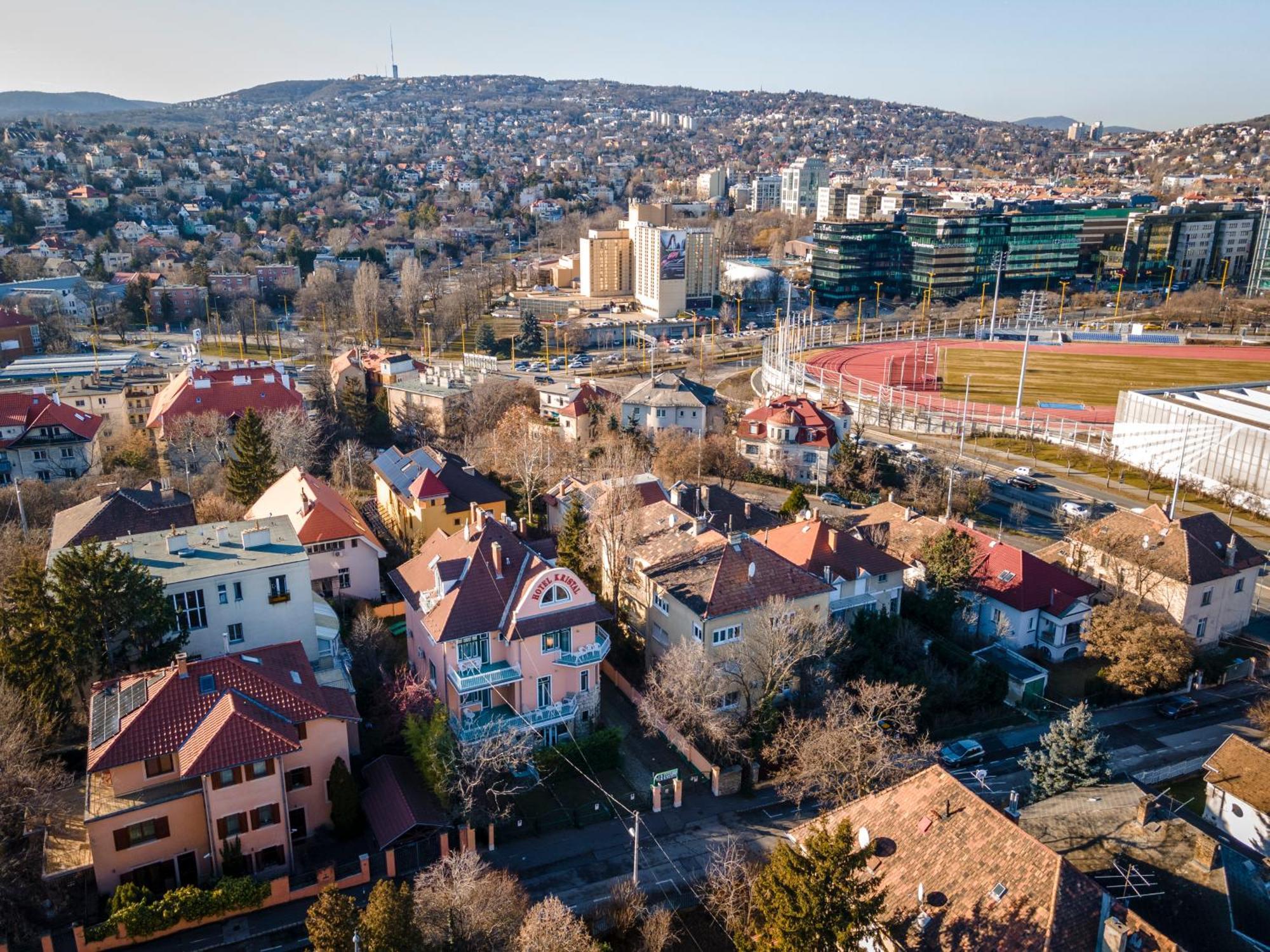 Hotel Kristal Gellert Hill Budapesta Exterior foto