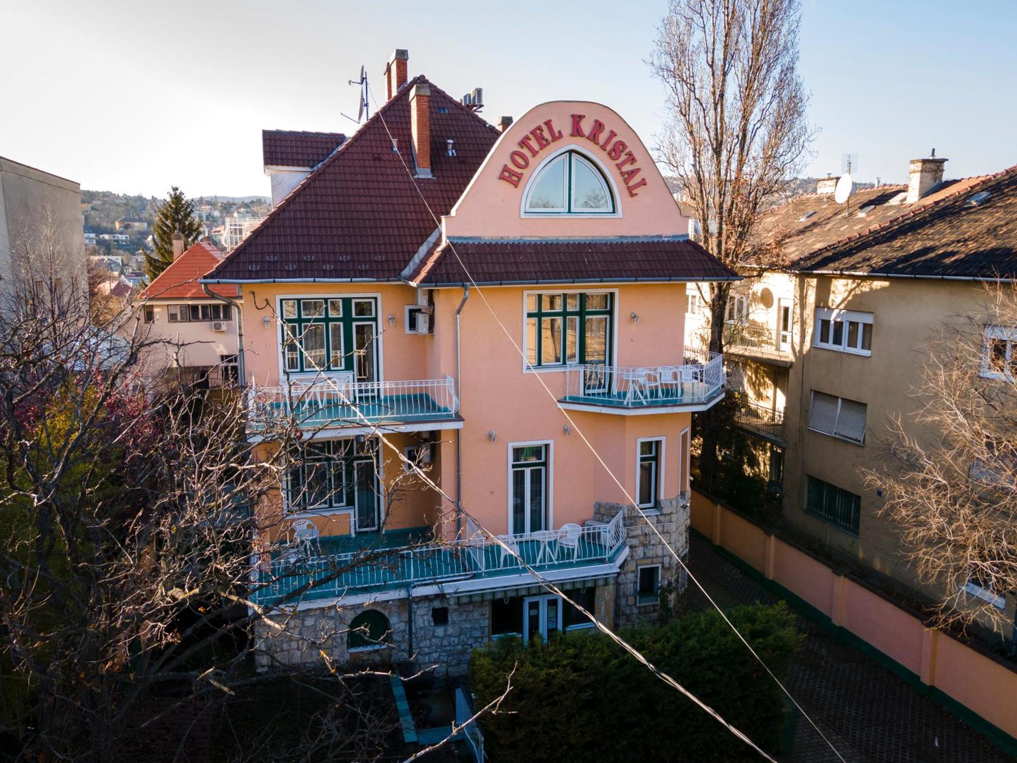 Hotel Kristal Gellert Hill Budapesta Exterior foto